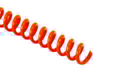 Dark Orange Spiral Binding Coils