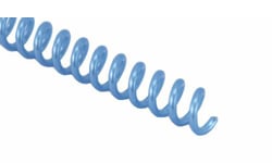 Blue Oyster Spiral Binding Coil