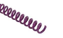 Violet Spiral Binding Coil