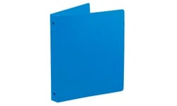Colonial Blue Poly Ring Binders