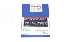 Blue Leather Grain Poly Covers