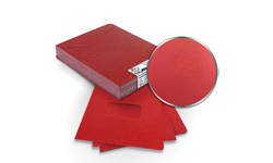Red Regency Leatherette Binding Covers