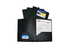 C-Line 8-Pocket Poly Portfolio, Letter Size, Smoke (CLI33081)