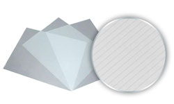 Transparent Clear Stripe Poly Covers