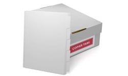 44-Hole Coil Punched Copier Tabs