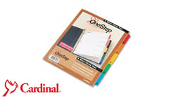 Cardinal Multicolor One Step Dividers