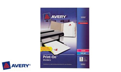 Avery Print-On Index Tab Dividers
