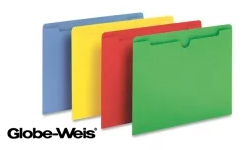 Globe-Weis File Jackets and Expanding Files