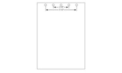 5-Hole Top Pre-Punched Papers