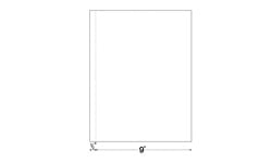 24 lb Vertical Perforated Paper