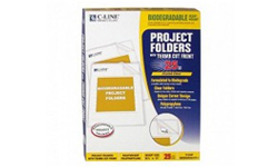 C-Line Biodegradable Project Folders