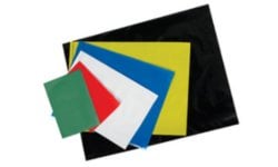 Colored Flat Poly Bags