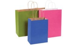 Colored Shopping Bags