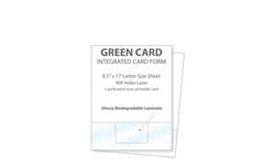 Visit Printable Sheets with Attached ID/Membership Cards