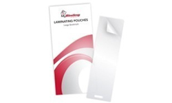Large Bookmark Size Laminating Pouches with Slot