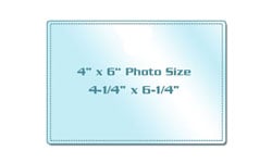 Visit 4" x 6" Photo Laminating Pouches