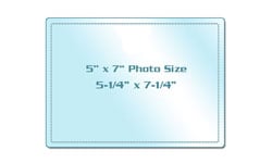 5" x 7" Photo Size Laminating Pouches