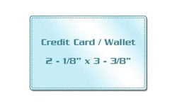 Credit Card / Wallet Size Cold Laminating Pouches