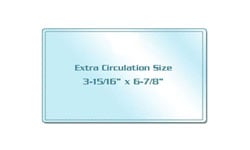 Extra Circulation Size Laminating Pouches