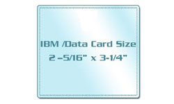 IBM / Data Card Laminating Pouches