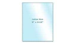 Letter Size Laminating Pouches