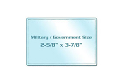 Military / Government Size Laminating Pouches