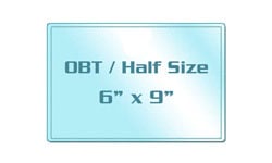 OBT / Half Size Laminating Pouches