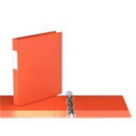 Orange Premium Economy Angle D Ring Binders - 6pk