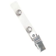 2-3/4 Inch Mylar Straps with Knurled Thumb-Grip Clips - 100pk Image 1