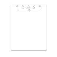 24lb Pre Punched 5 Hole Top 8.5 Inch X 11 Inch Paper - Case Image 1