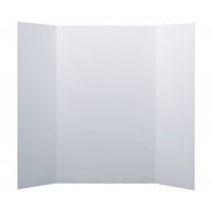 36" x 48" 1-Ply White Corrugated Project Boards - 24pk Image 1