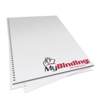 8.5" x 11" 4:1 Coil 44 Hole Pre-Punched Binding Paper Image 1