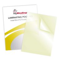 5mil Large Menu Size Sticky Back Laminating Pouches 12 Inch x 18 Inch - 100pk Image 3