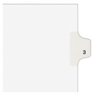 Avery 3 Individual Number Legal Index Avery Style Dividers (25pk) Image 6
