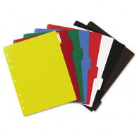 Avery 8-tab Multicolor Plastic Index Tab Dividers (1 set) - 23084 Image 2