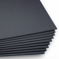 Black 1 2 Foam Core Mounting Boards Image 1