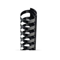 Black Plastic 21 Ring A4 Size Binding Combs Image 1