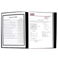 C-Line Black Presentation Book Sheet Protector - CLI-33120