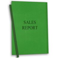 C-Line Green Vinyl Report Covers with Green Binding Bars - 50/BX Image 1