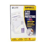 C-Line Non-glare  Poly Top Loading Sheet Protectors - 50 BX Image 1