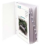 C-Line Sheet Protectors with Clear Index Tabs -1Set of 8 Tabs Image 1