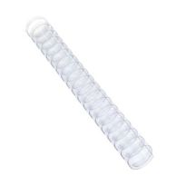 Clear 15 Ring Half Size Plastic Binding Combs Image 2