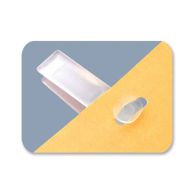 Clear Plastic Soft Clip - 500pk Image 1