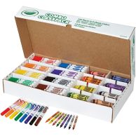 Crayola Crayons/Markers Combo Classpack - 256/Box Image 1