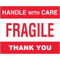 Fragile - Handle With Care Labels