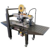 Preffered Pack CT-50 Semi-Automatic Uniform Carton Sealer with Dual Side Drive Belts Image 1