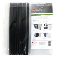 GBC Impact Slide N Bind Frosted Report Cover 10pk - W67504 Image 1