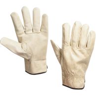 Cowhide Leather Driver's Gloves