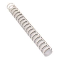 Grey 15 Ring Half Size Plastic Binding Combs Image 2