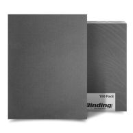 Dark Gray Linen Binding Covers Image 1